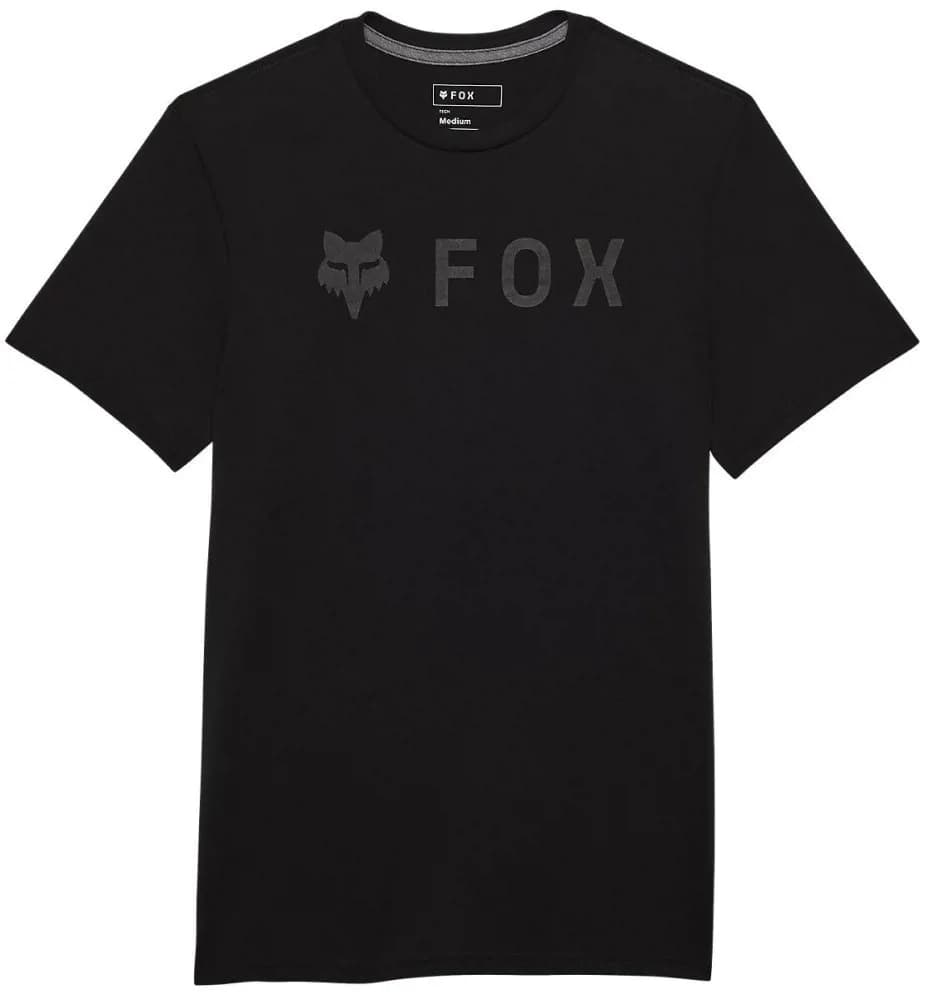 Футболка FOX TECH Short Sleeve Tee - ABSOLUTE [Dark Black], M