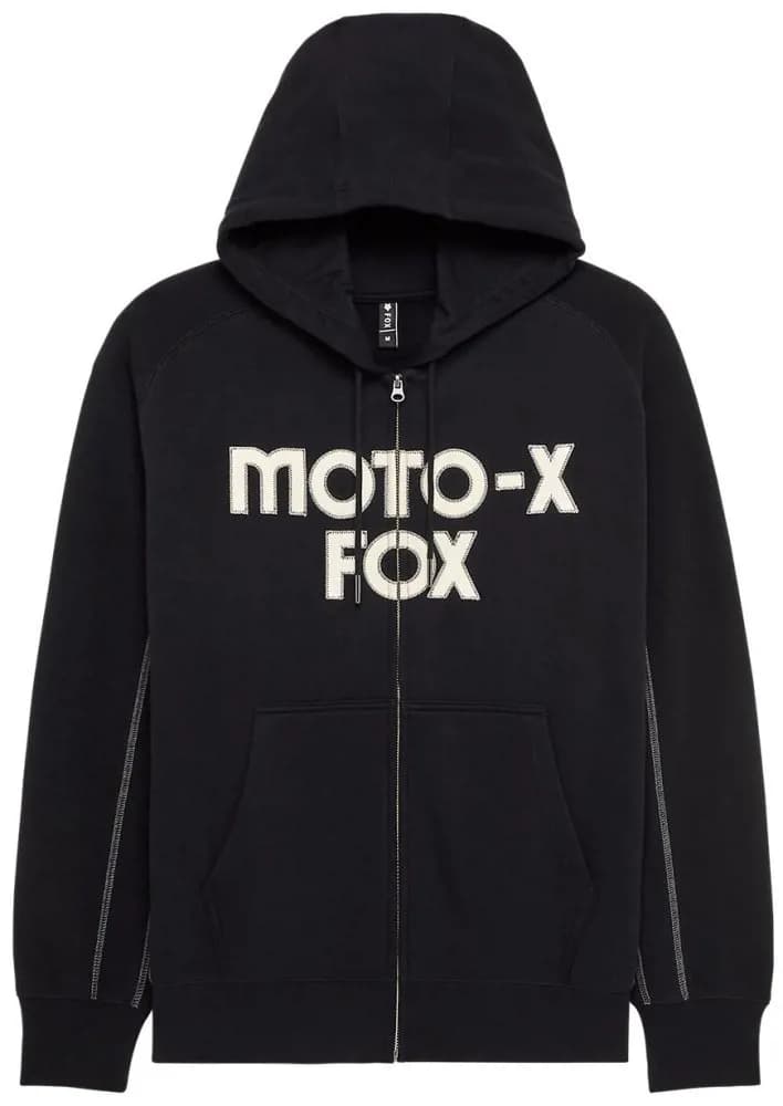 Толстовка FOX Oversize ZIp Hoodie - MOTO-X [Black], XL