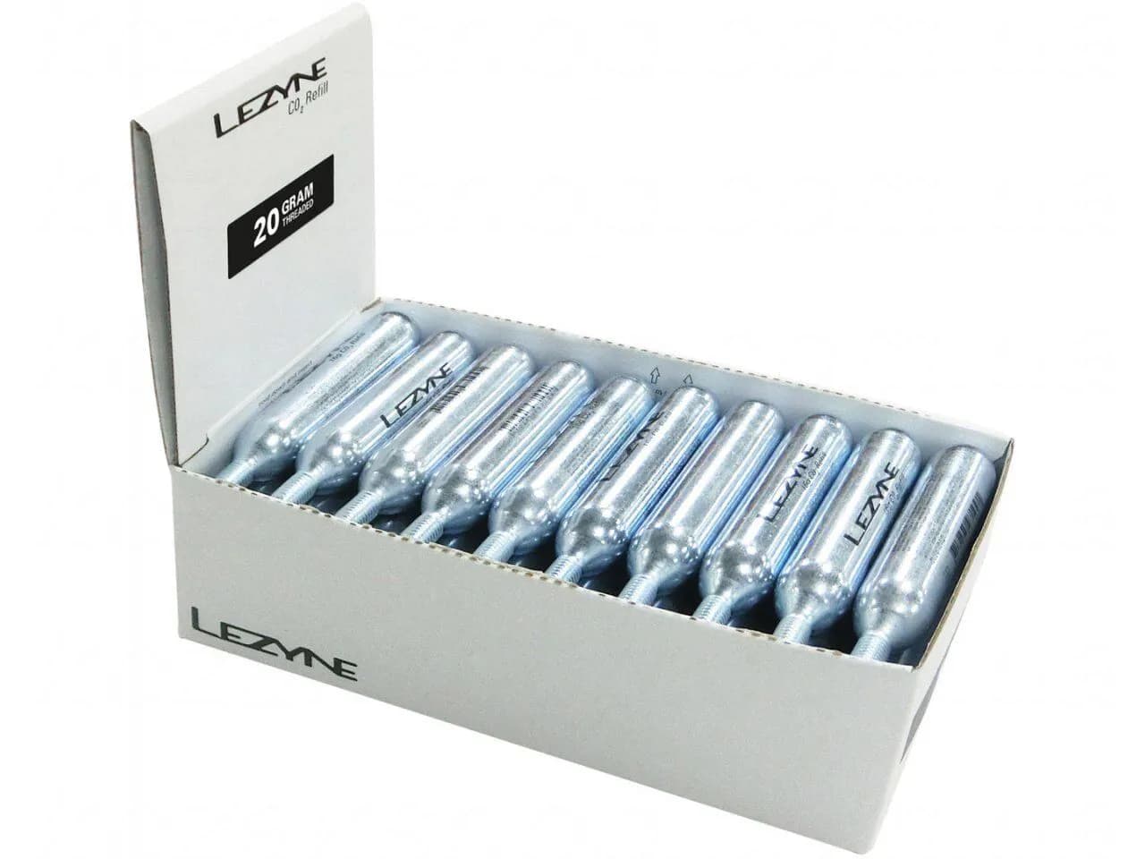 Балон LEZYNE СО2 20G BOX 30 штук Сріблястий Y13