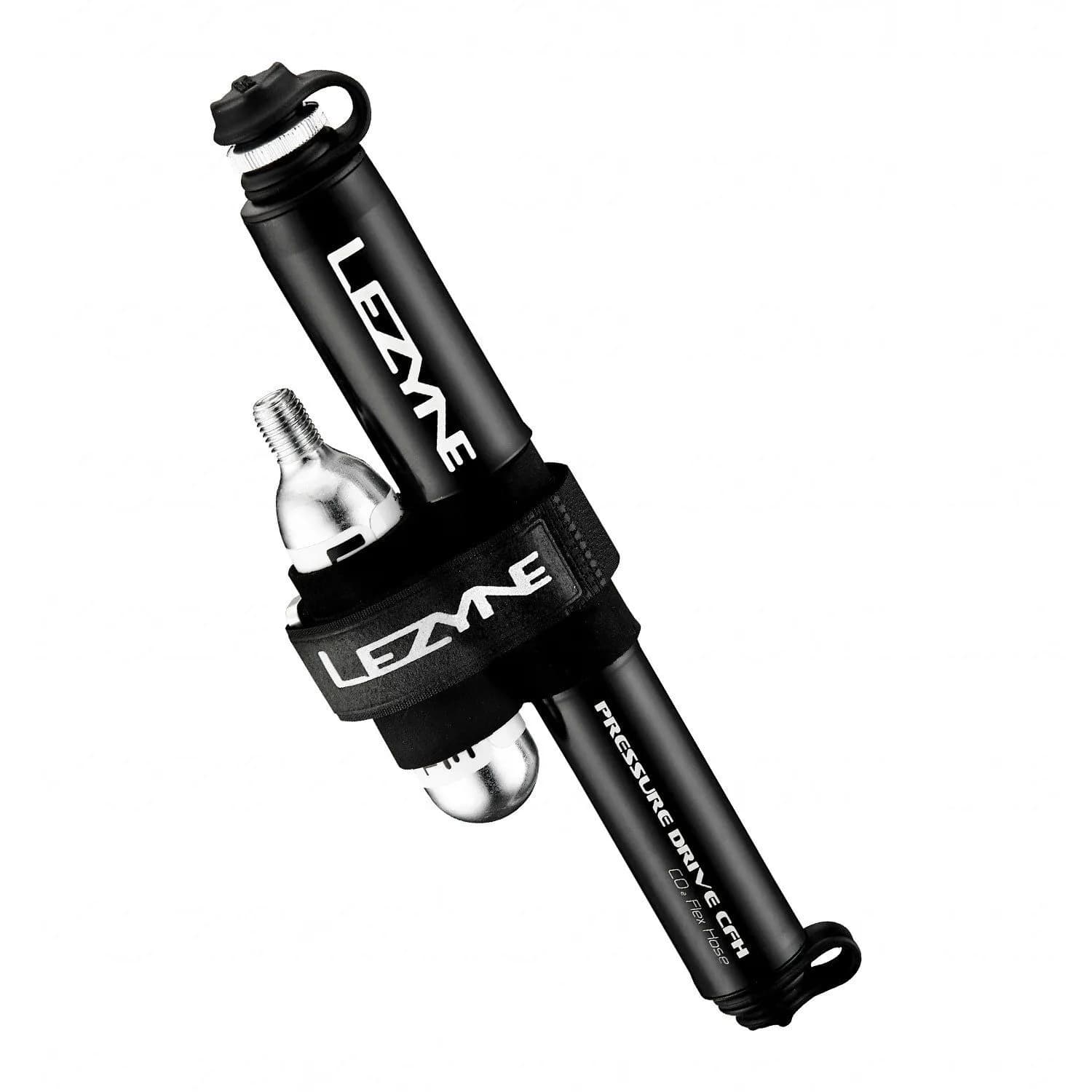 Насос LEZYNE комбінований PRESSURE DRIVE CFH з 16г балоном Чорний 120psi Y13