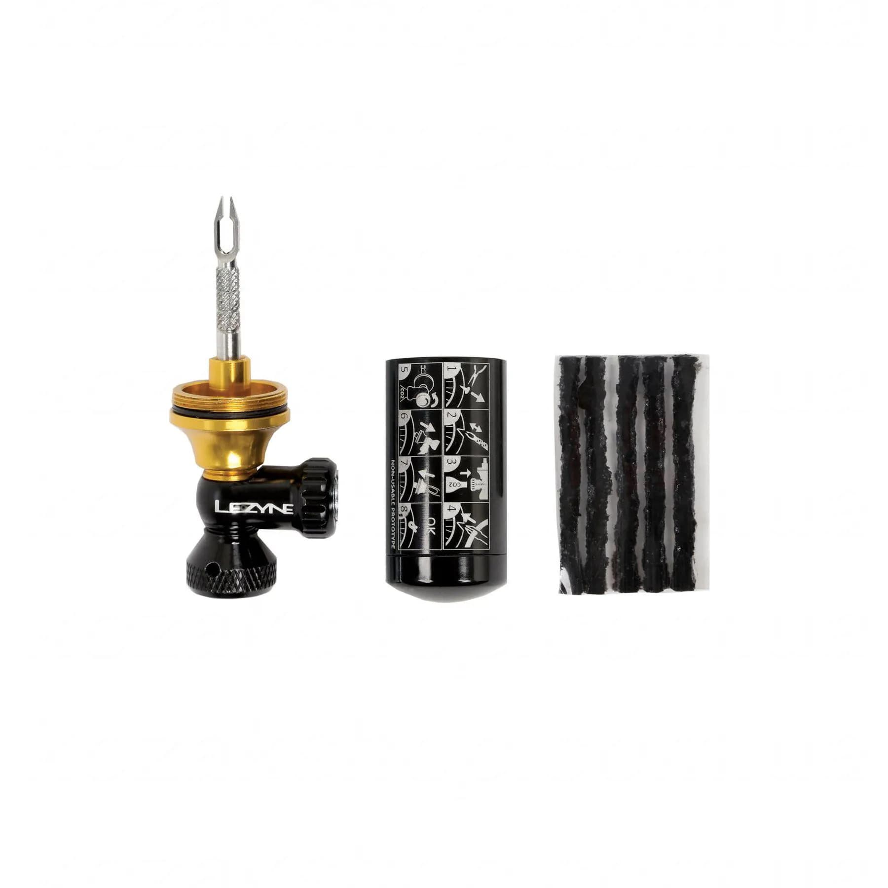 Насос СО2 LEZYNE TUBELESS CO2 BLASTER без балонів Чорний Y13