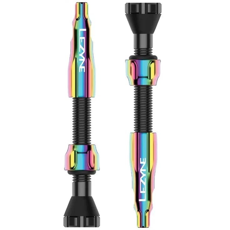 Ніпель для безкамерки LEZYNE CNC TLR VALVE 44MM Бензиновий Y15