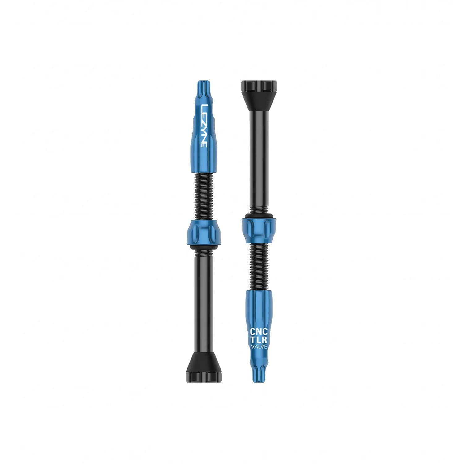 Ніпель для безкамерки LEZYNE CNC TLR VALVE 60MM Блакитний Y14