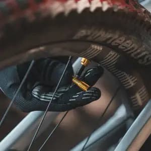 Ніпель для безкамерки LEZYNE CNC TLR VALVE 60MM Золотистий Y14
