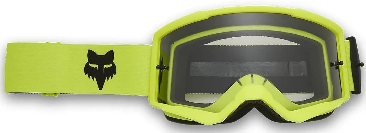 Дитячі окуляри FOX MAIN Youth Goggle [Flo Yellow], Clear Lens