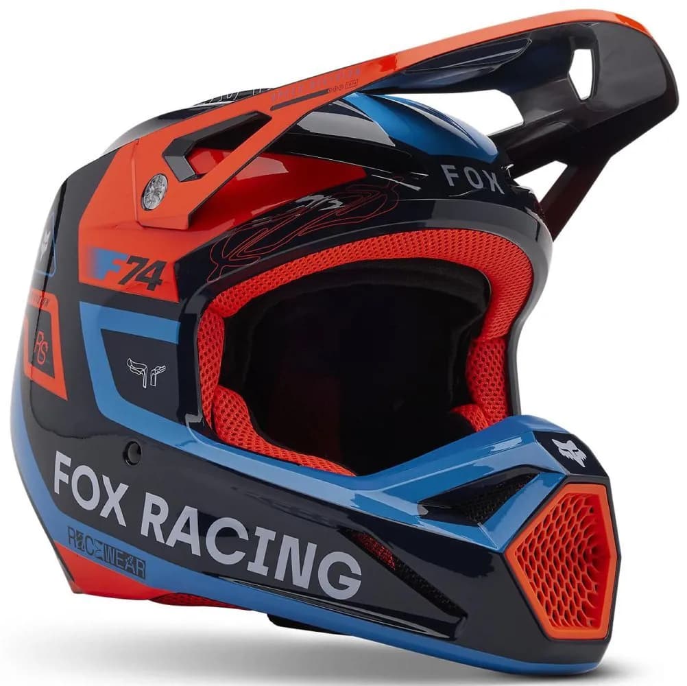 Шолом FOX V1 Youth Helmet - RACE SPEC [Midnight], YM