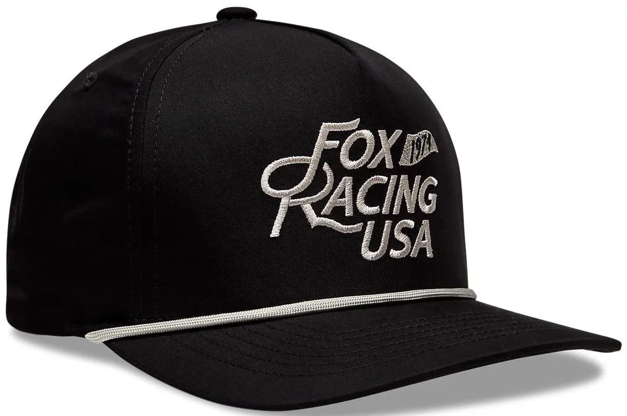 Кепка FOX Rope Hat - FLAG [Black], One Size