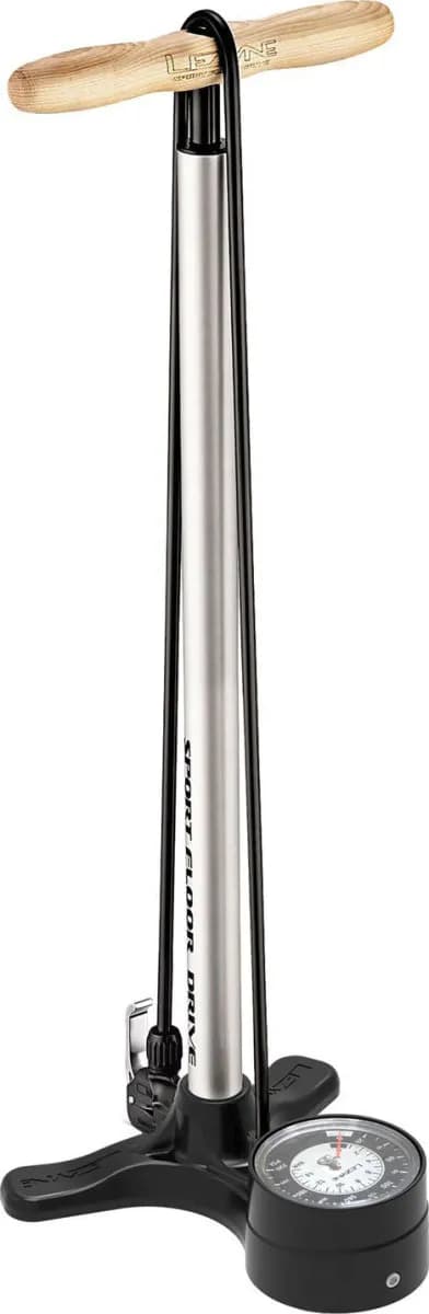 Підлоговий насос LEZYNE SPORT FLOOR DRIVE DV Сріблястий 220psi Y13