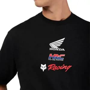 Футболка FOX OVERSIZE Short Sleeve Tee - HONDA® [Black], M
