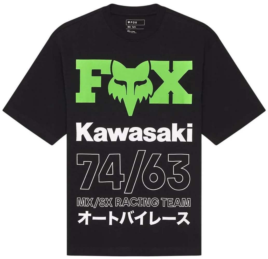 Футболка FOX OVERSIZE Short Sleeve Tee - KAWI® [Black], M