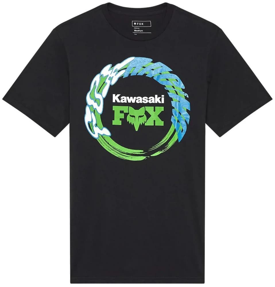 Футболка FOX Short Sleeve Tee - KAWI® [Black], M