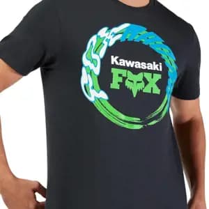 Футболка FOX Short Sleeve Tee - KAWI® [Black], XL