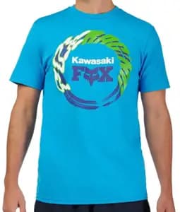 Футболка FOX Short Sleeve Tee - KAWI® [True Blue], M
