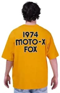 Футболка FOX OVERSIZE Short Sleeve Tee - MOTO-X [Mustard], L