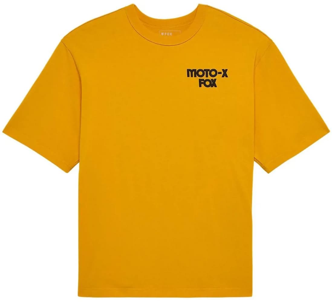 Футболка FOX OVERSIZE Short Sleeve Tee - MOTO-X [Mustard], XL
