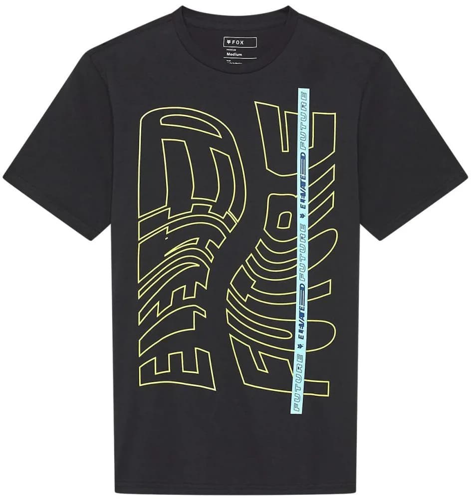 Футболка FOX PREMIUM Short Sleeve Tee - ELEVATED [Black], L