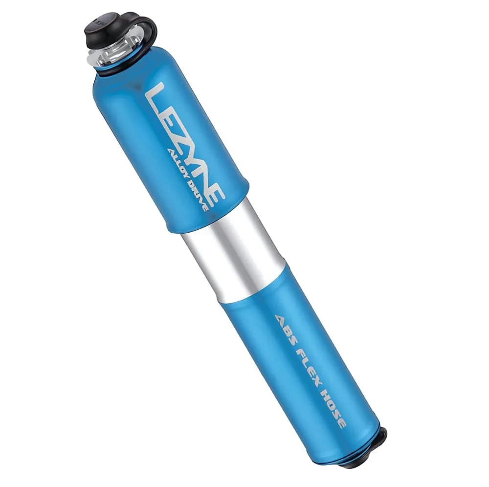 Ручний насос LEZYNE ALLOY DRIVE - S Блакитний 90psi Y13
