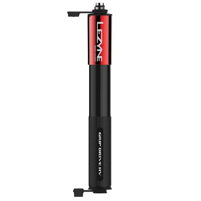 Ручний насос LEZYNE GRIP DRIVE HV - M Червоний 120psi Y14
