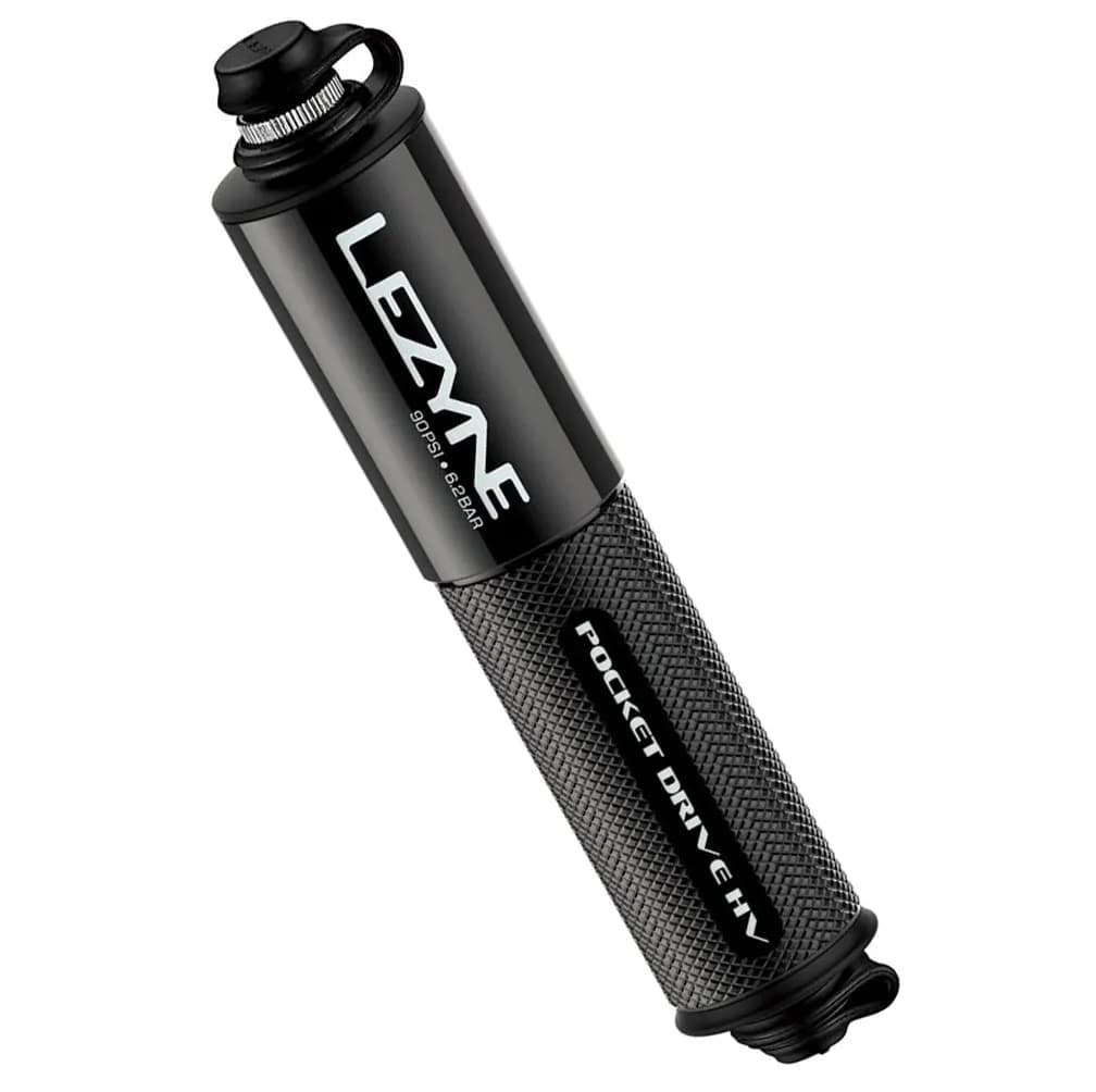 Ручний насос LEZYNE POCKET DRIVE HV Чорний 90psi Y14