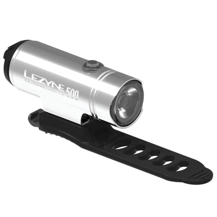 Переднє світло LEZYNE CLASSIC DRIVE Сріблястий 500 люменівів Y13