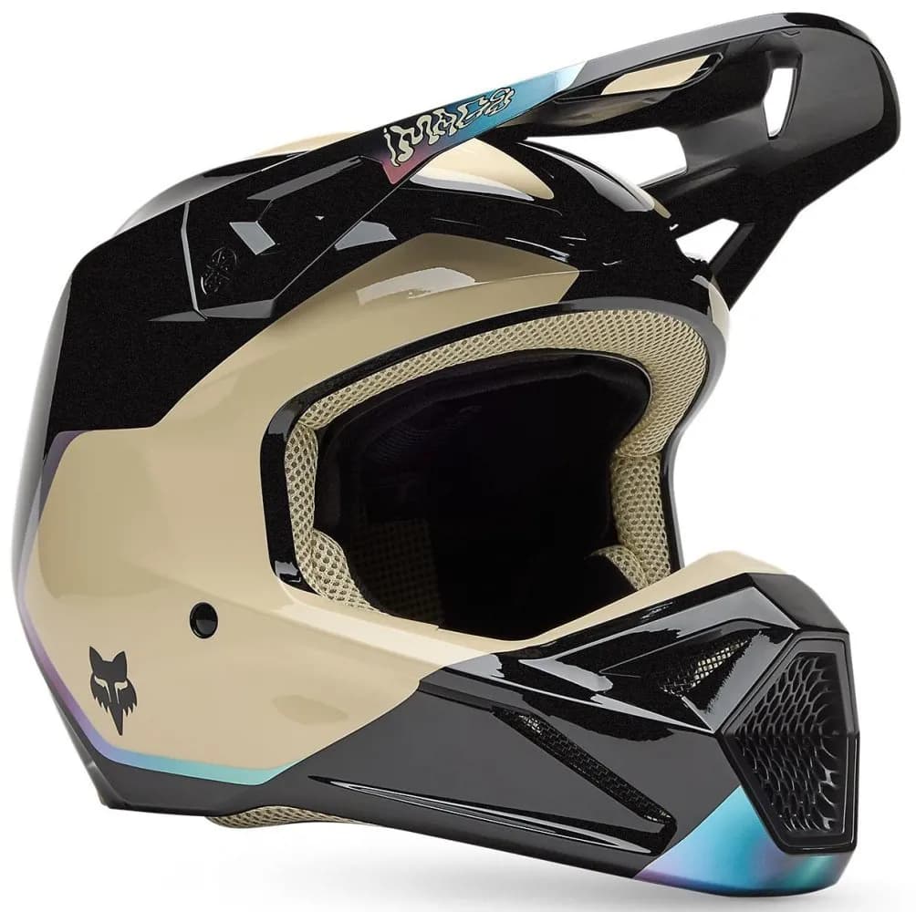 Шолом FOX V1 Helmet - HELLO FUTURE [Black], XS