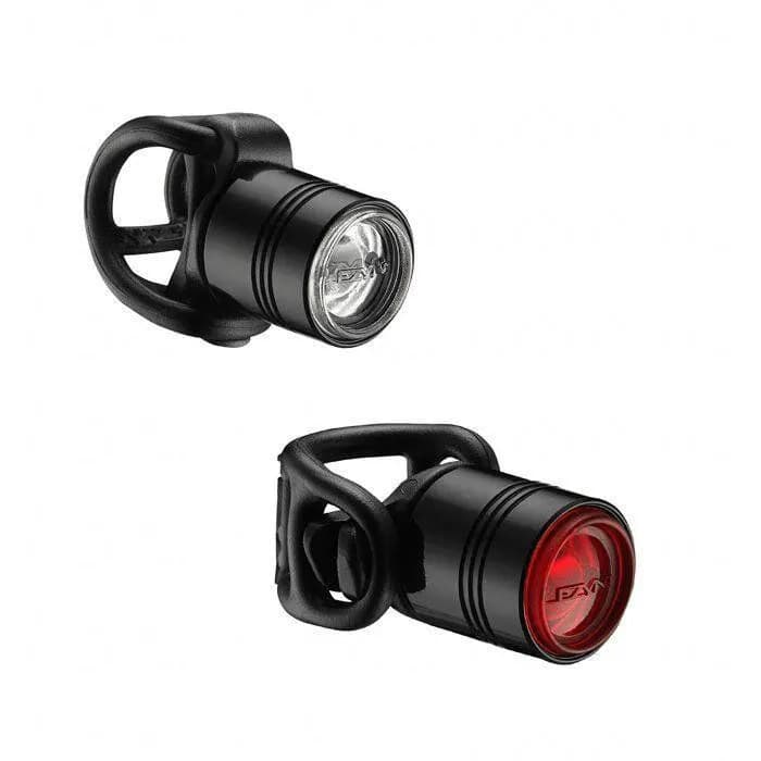 Комплект світла LEZYNE FEMTO DRIVE PAIR Чорний 15/7 люменів Y13