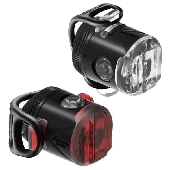 Комплект світла LEZYNE FEMTO USB DRIVE PAIR Чорний 15/5 люменів Y13