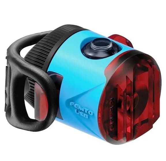 Заднє світло LEZYNE FEMTO USB DRIVE REAR Блакитний 5 люменів Y13