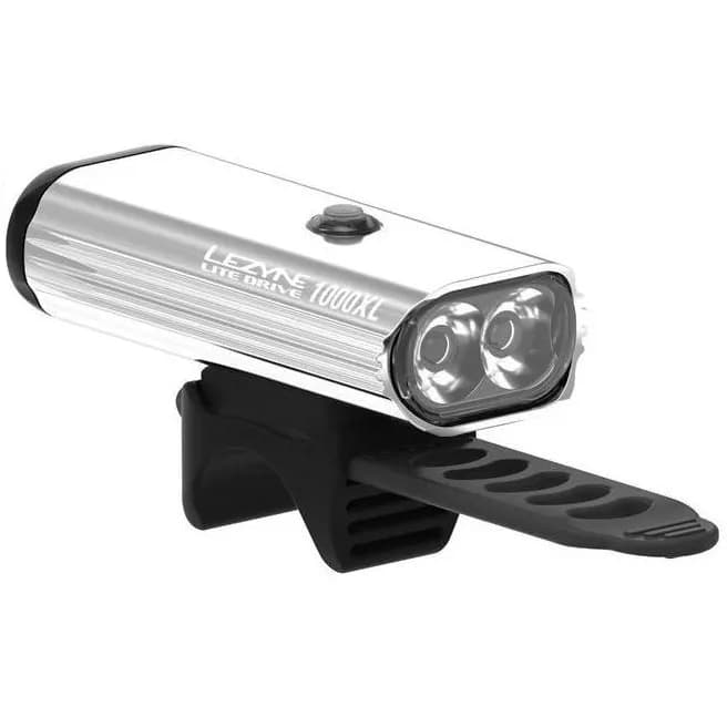 Переднє світло LEZYNE LITE DRIVE 1000XL Сріблястий 1000 люменів Y13