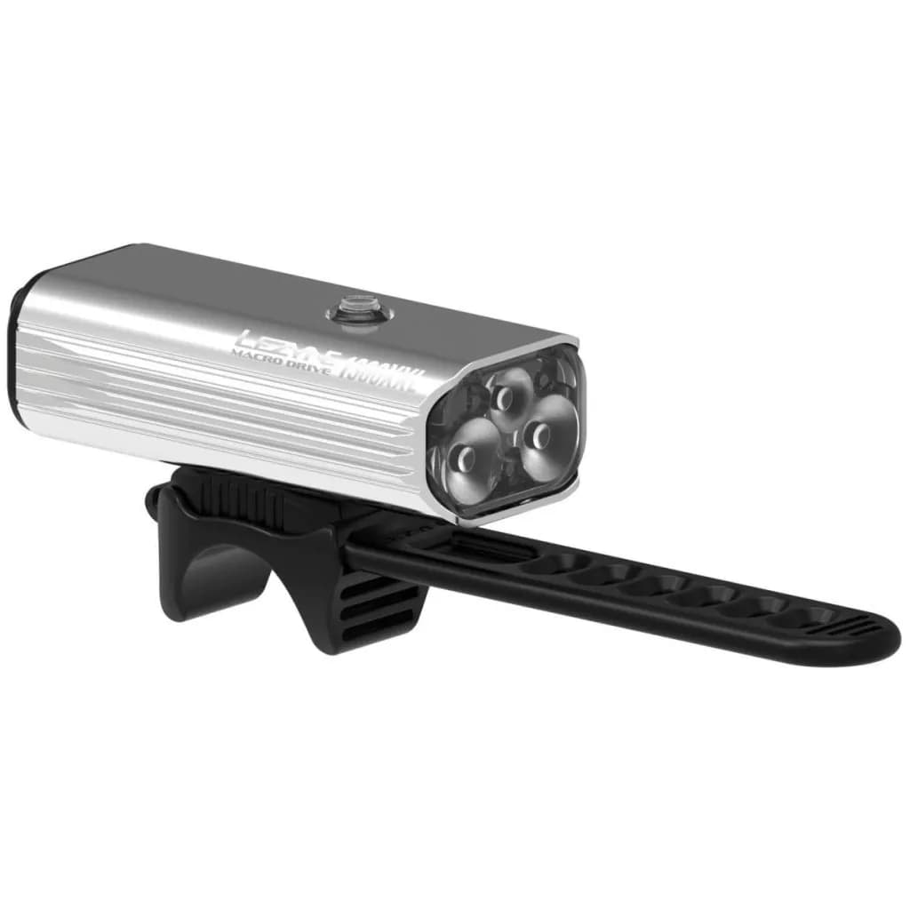 Переднє світло LEZYNE MACRO DRIVE 1300XL Сріблястий 1300 люменів Y13