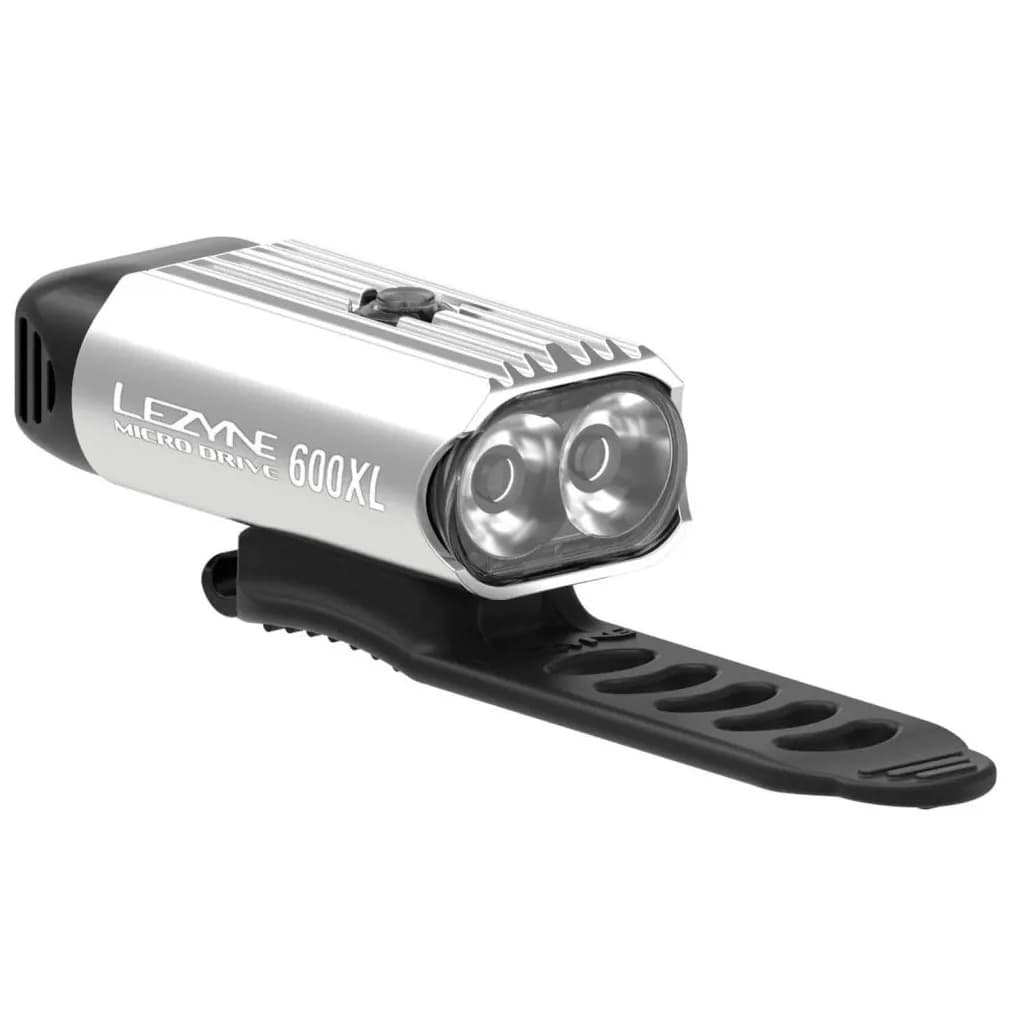 Переднє світло LEZYNE MICRO DRIVE 600XL Сріблястий 600 люменів Y13