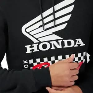 Толстовка FOX Hoodie - HONDA® [Black], L