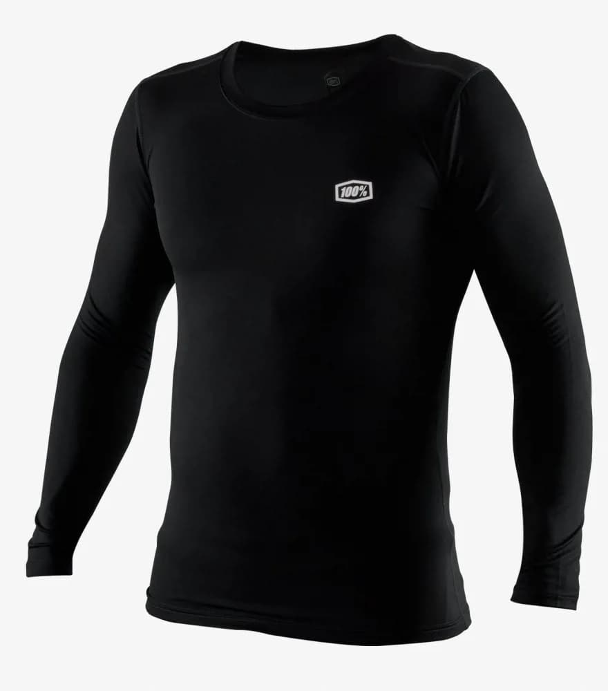 Термобілизна 100% BASECAMP Long Sleeve Base Layer [Black], S