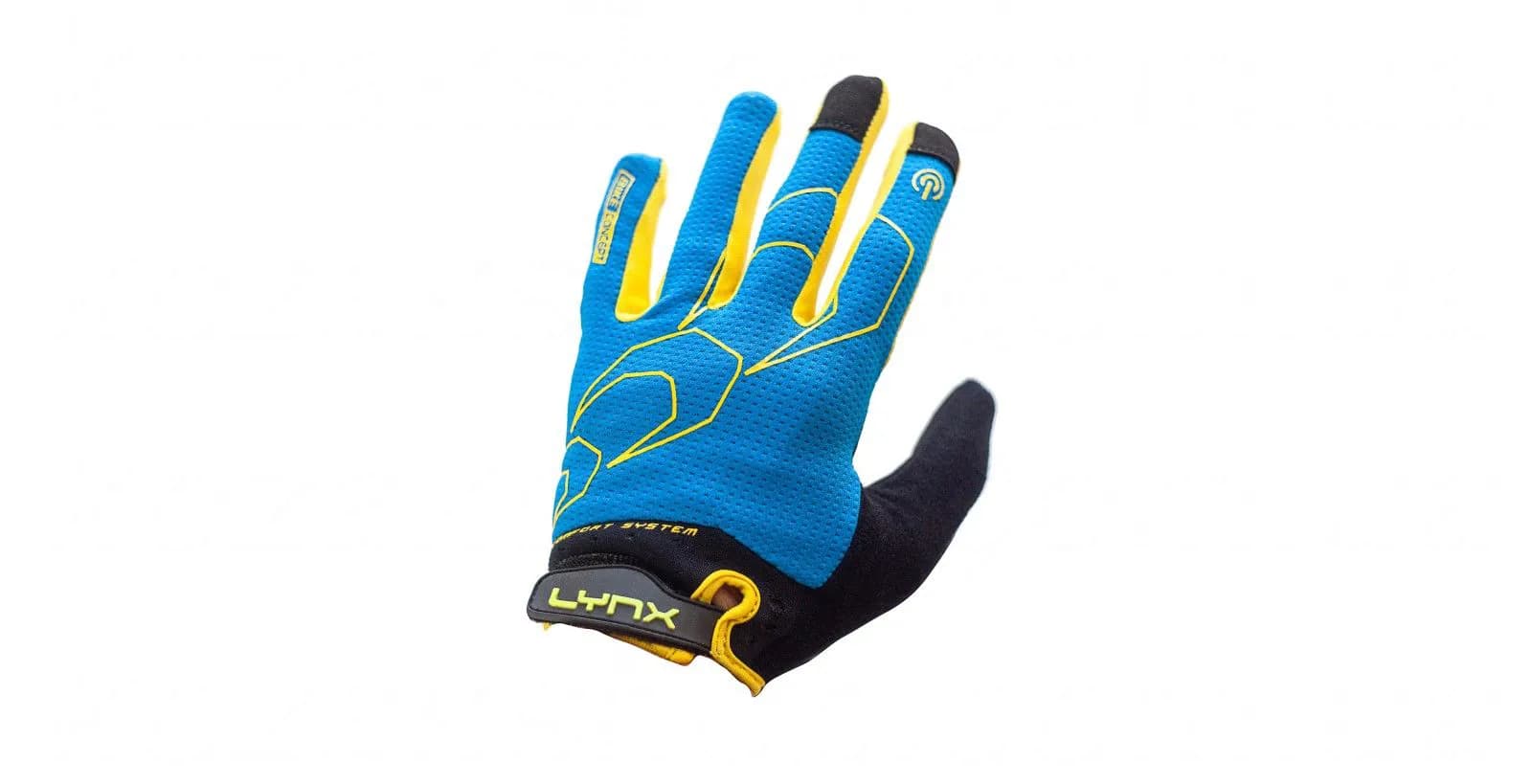 Велорукавички LYNX All-Mountain BLY Blue/Yellow M