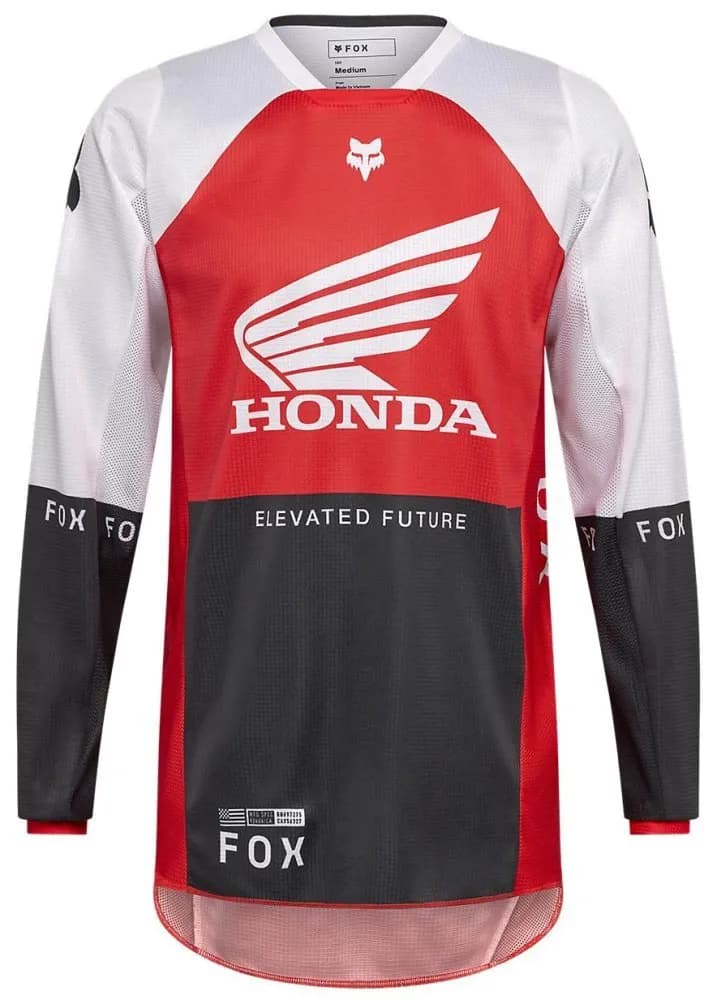 Джерсі FOX 180 Jersey - HONDA® [Flo Red], XL