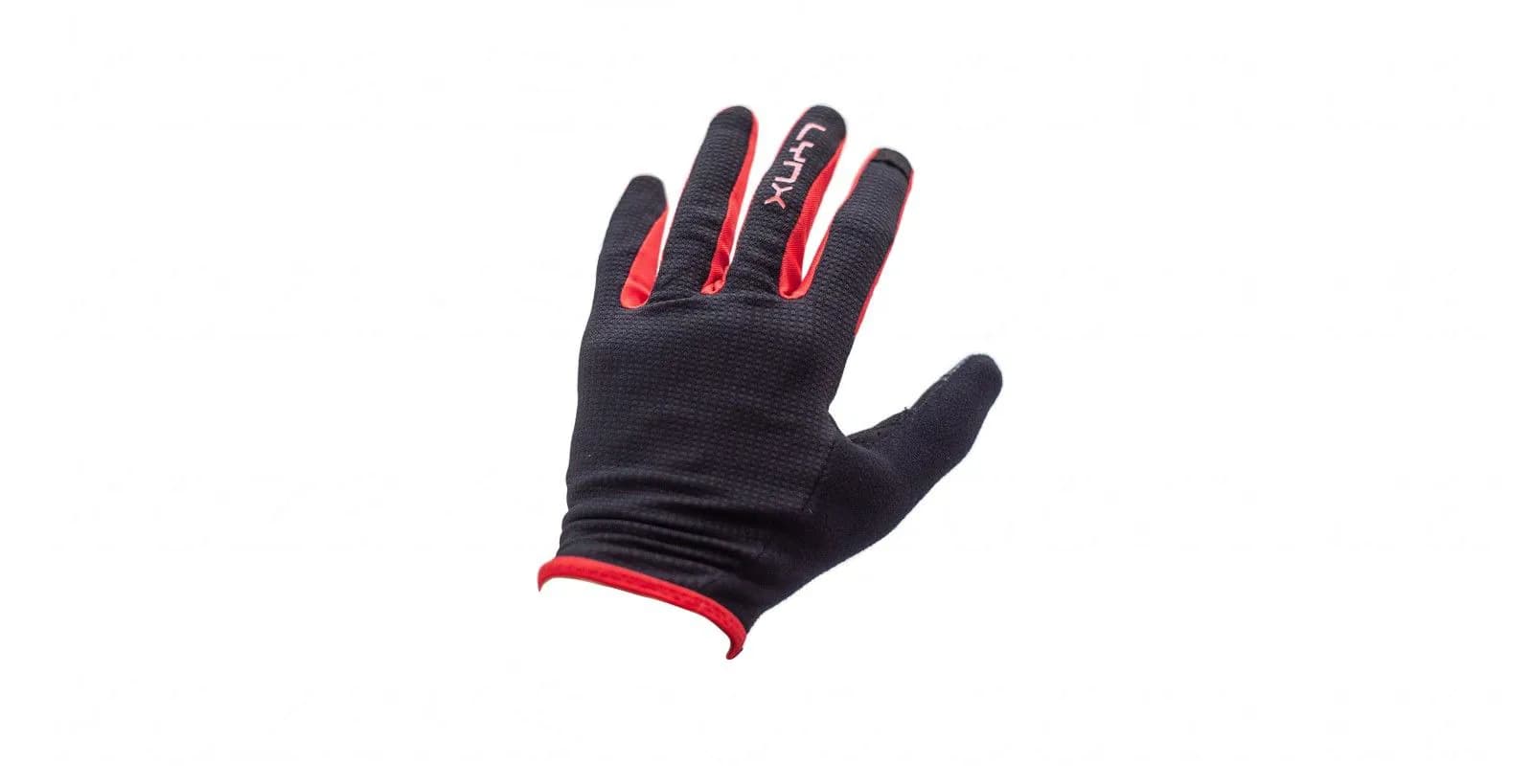 Велорукавички LYNX Trail BR Black/red M