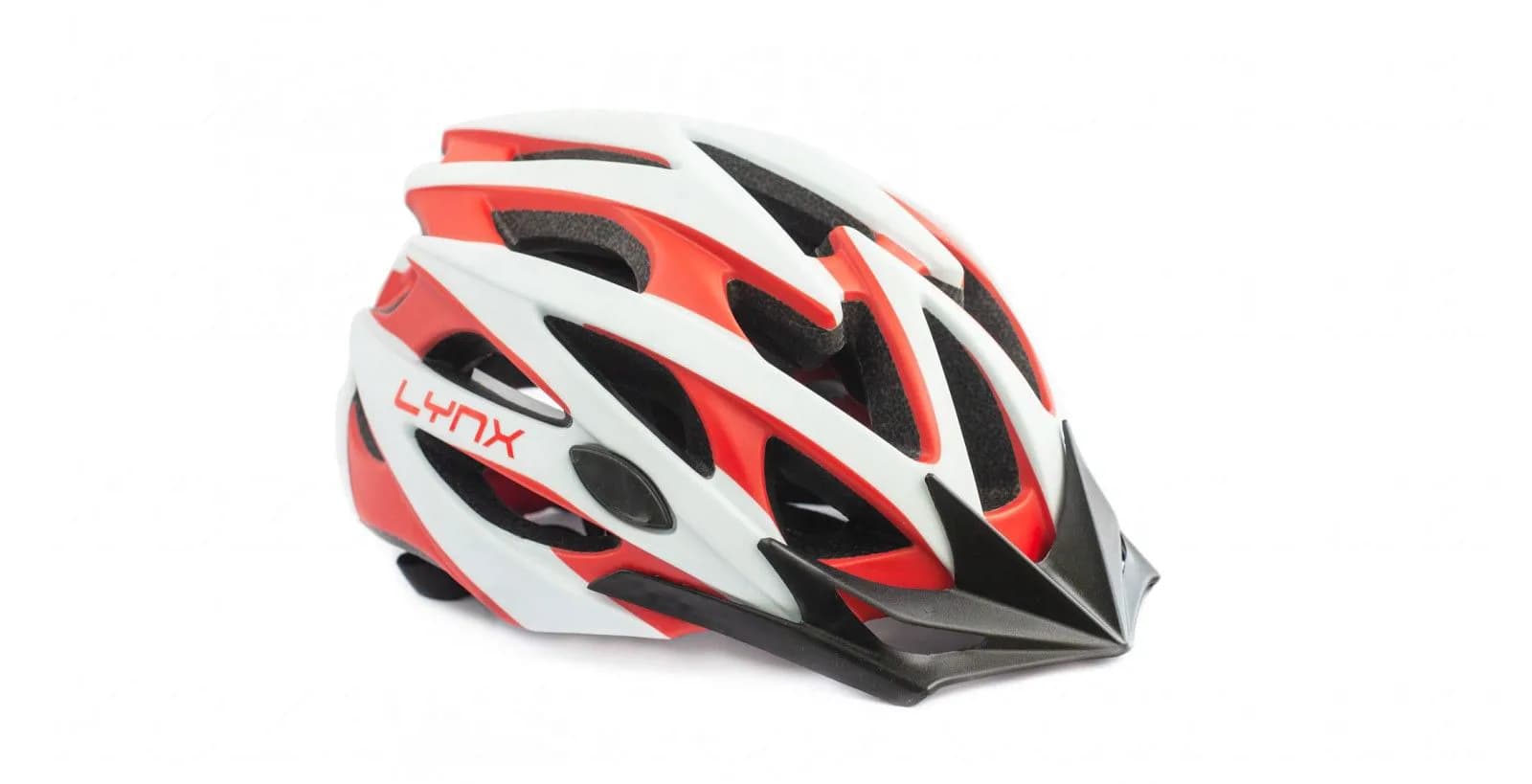 Шолом LYNX ValeDiSole-W-M Matt white/red M (55-58)
