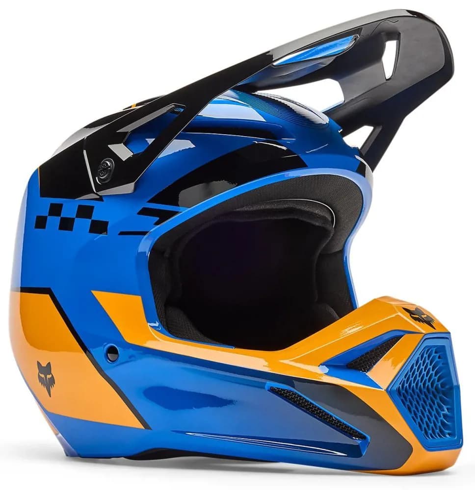 Шолом FOX V1 Helmet - COLLECT [Blue], M