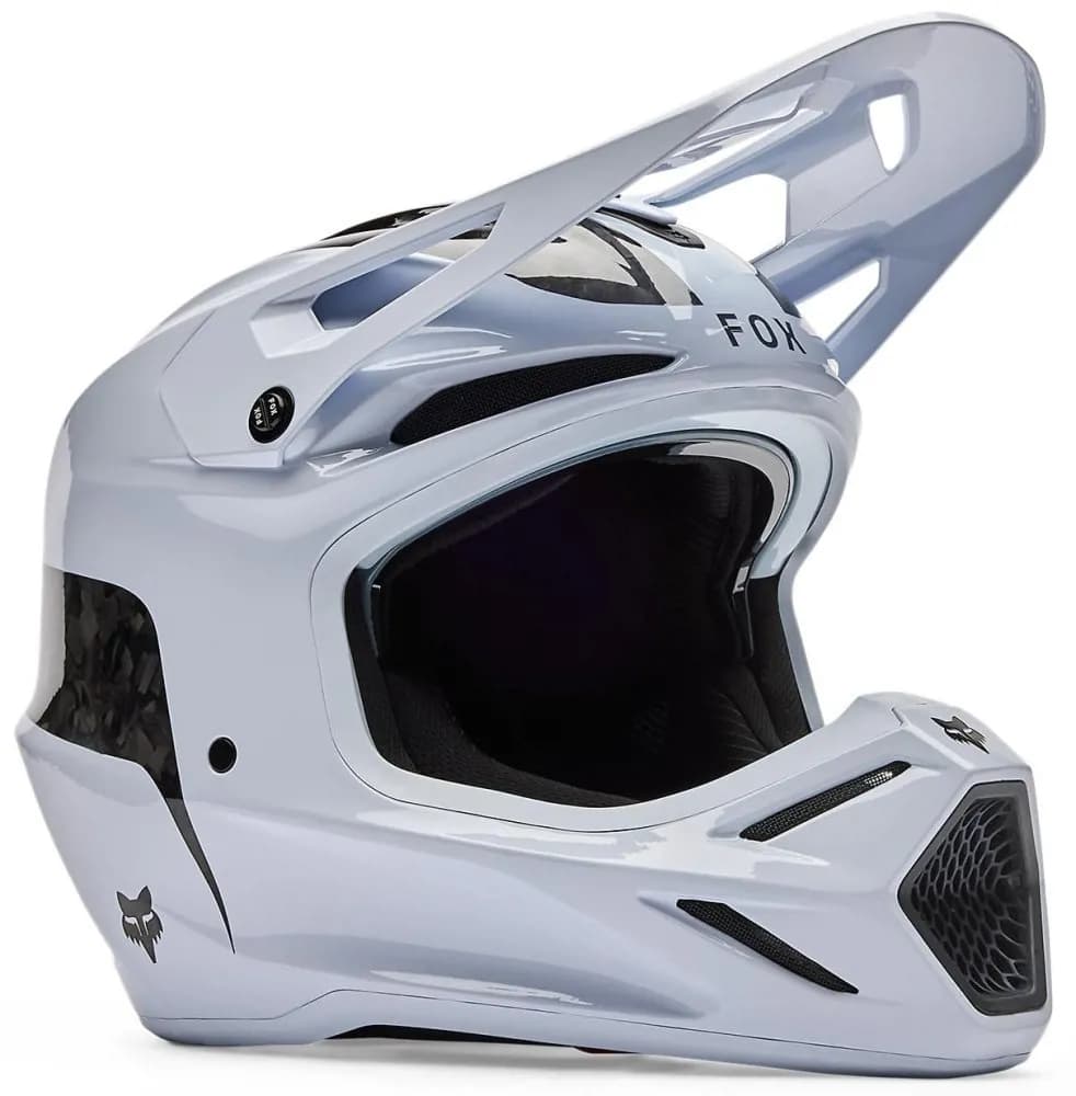 Шолом FOX V3 RS Helmet - FRACTURE [White], XXL
