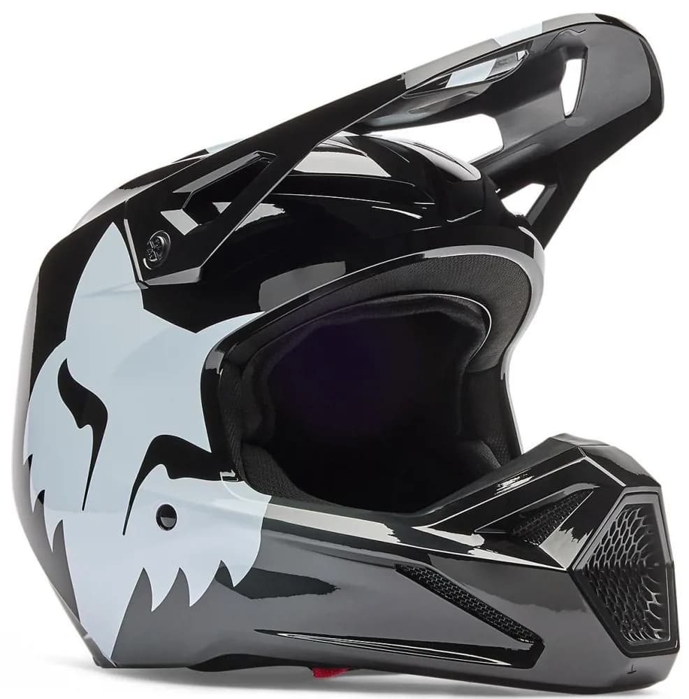 Шолом FOX V1 Helmet - SHIELD [Black], M