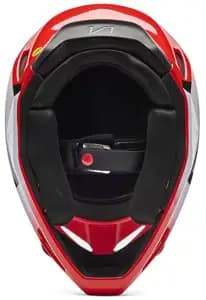 Шолом FOX V1 Helmet - SHIELD [Flo Red], XXL