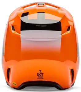 Шолом FOX V1 Helmet - SHIELD [Flo Orange], XXL