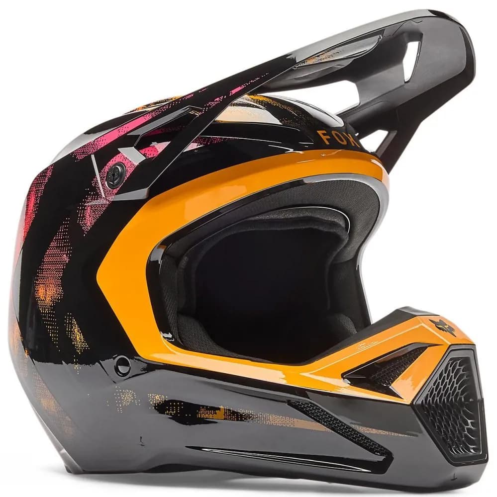 Шолом FOX V1 Helmet - KAIROS [Tangerine], XL