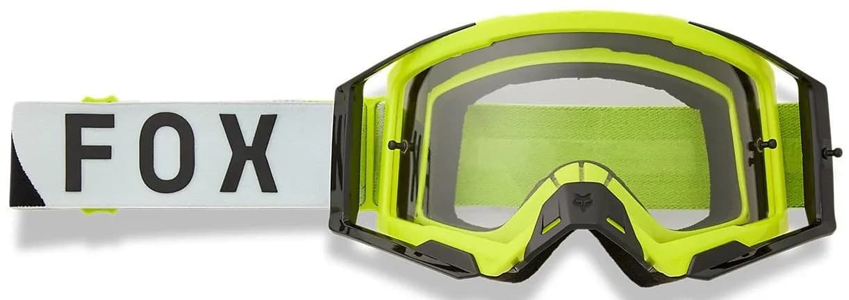 Окуляри FOX AIRSPACE Goggle - TINE [Flo Yellow], Grey Lens