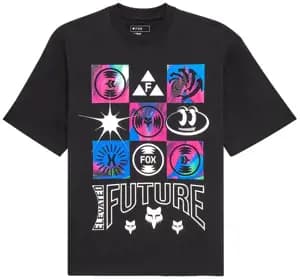 Футболка FOX OVERSIZE Short Sleeve Tee - IMAGE COSMO [Black], L