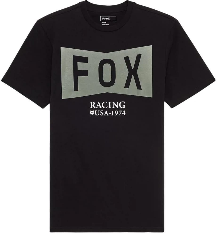 Футболка FOX PREMIUM Short Sleeve Tee - TYPEFACE [Black], M
