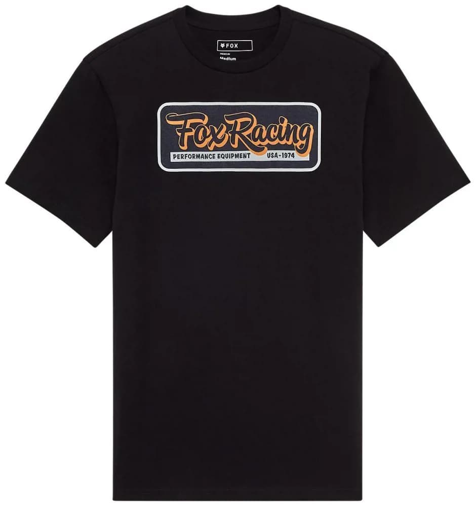 Футболка FOX PREMIUM Short Sleeve Tee - EQUIPPED [Black], M