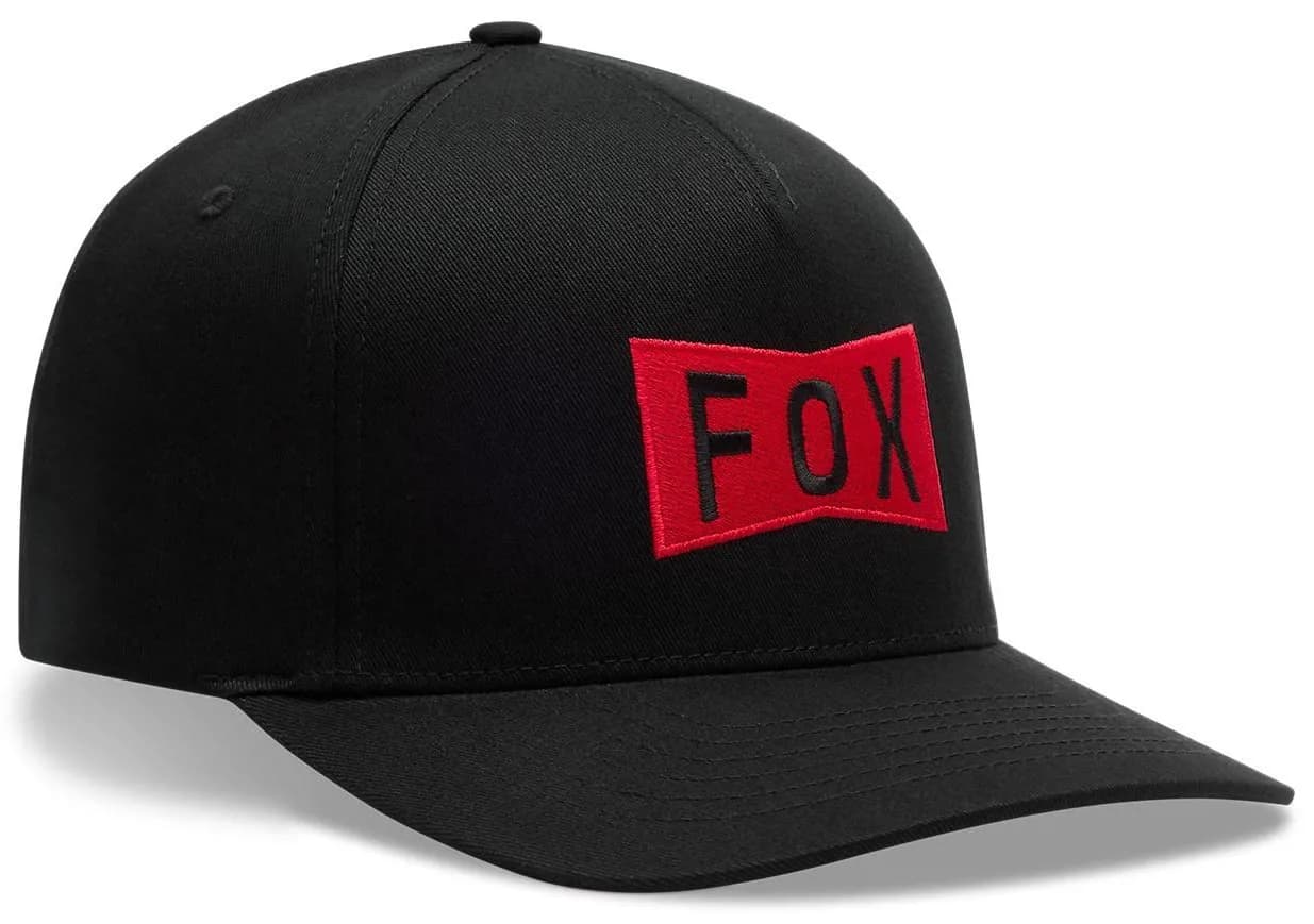 Кепка FOX FlexFit Hat - TYPEFACE [Black], S/M