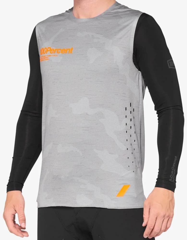 Майка 100% R-CORE Sleeveless Jersey - CONCEPT [Grey], L