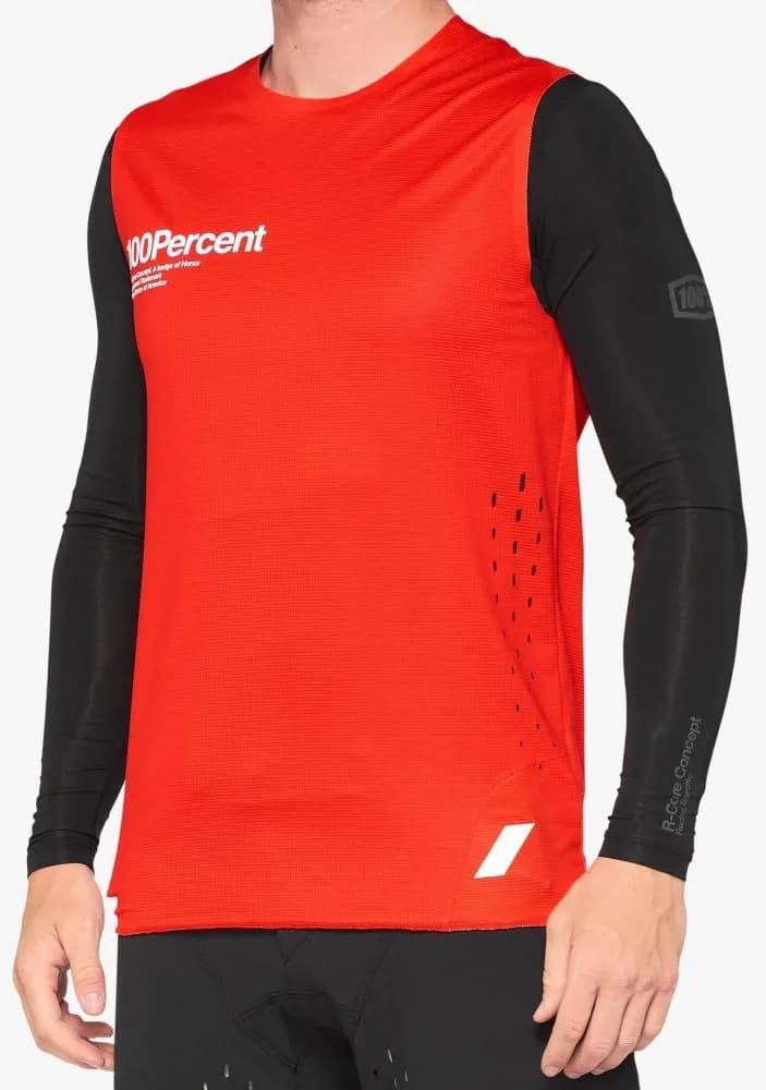 Майка 100% R-CORE Sleeveless Jersey - CONCEPT [Red], M